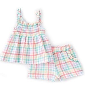 NWT Starting Out Baby Girls 3-Months Tie
Sleeveless Multicolored